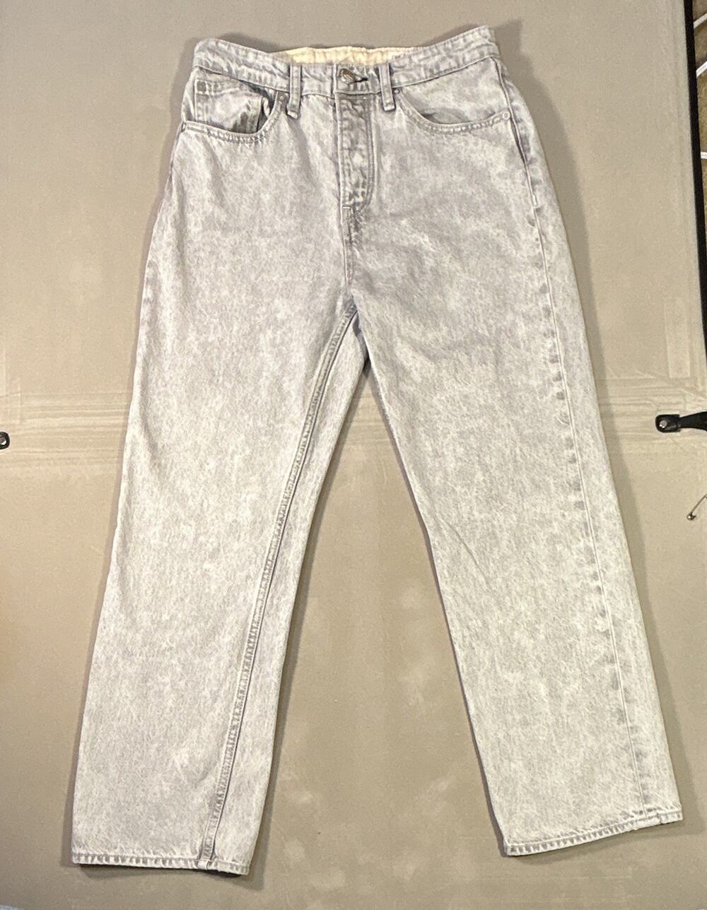 Rag & Bone Women's Straight Jeans Light Gray Size 27 100% Cotton